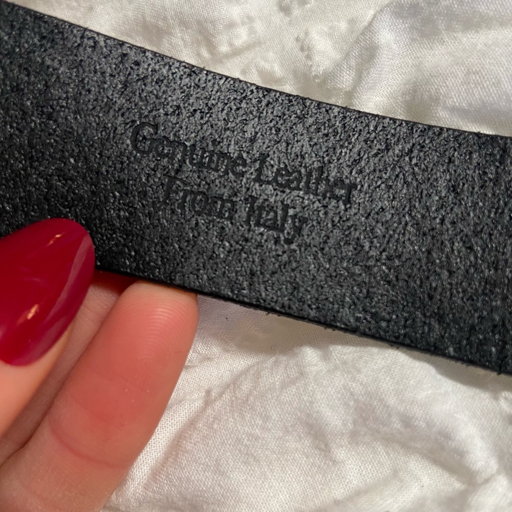 Volpi Concerie Black Leather From Italy